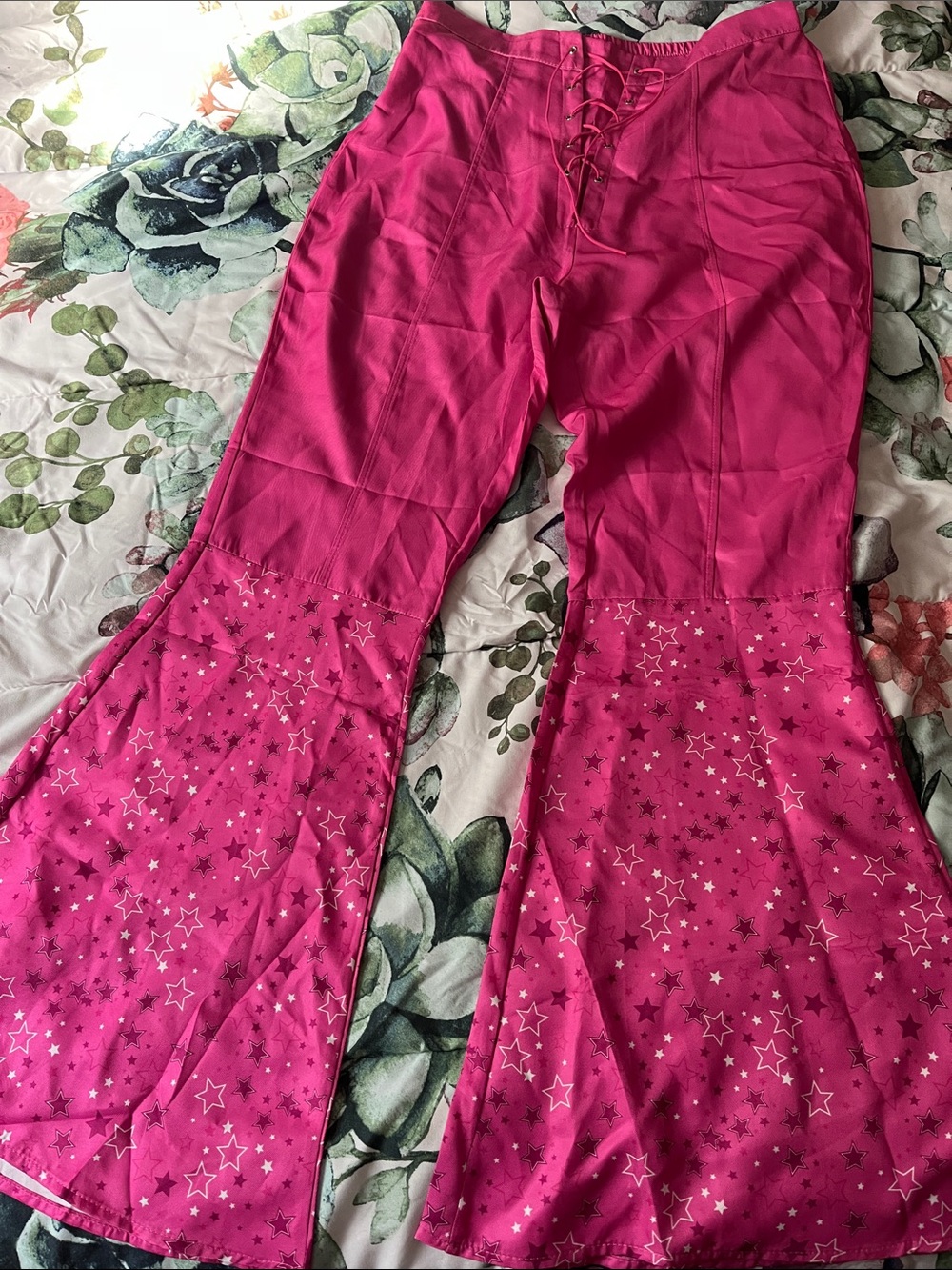 Barbie Costume Pants with Side Zipper Size L
